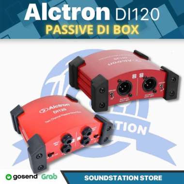 ALCTRON DI120 DI 120 PASSIVE DIRECT BOX - DI BOX PASIF Merah