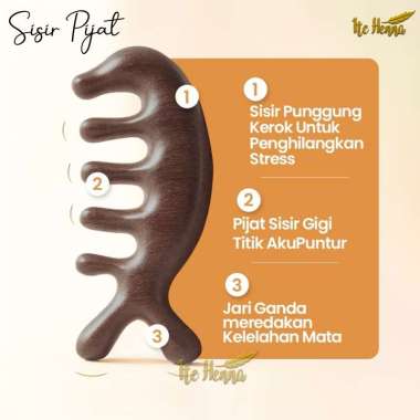 Sisir Rambut Pijat Kulit Kepala Alat Terapi Bahu Mata Leher Jidat Multifungsi Penghilang Stress