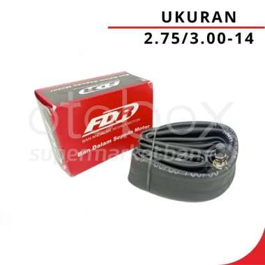 Ban Dalam Sepeda Motor FDR 80/90, 90/90, 100/80 275/300 Ring 14 Terbaru