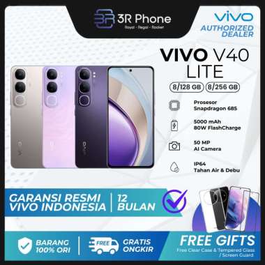VIVO V50 LITE [GARANSI RESMI VIVO INDONESIA] 5G | 24/512 GB Silver