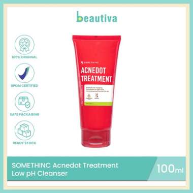 Somethinc ACNEDOT Treatment Low pH Cleanser - Sabun Cuci Muka Kulit Berjerawat