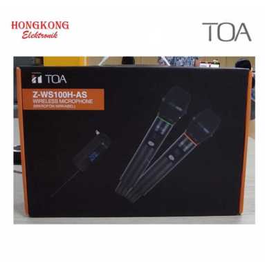 Mic Wireless TOA Z-WS100H-AS 2Mic Handle Wireless ORIGINAL