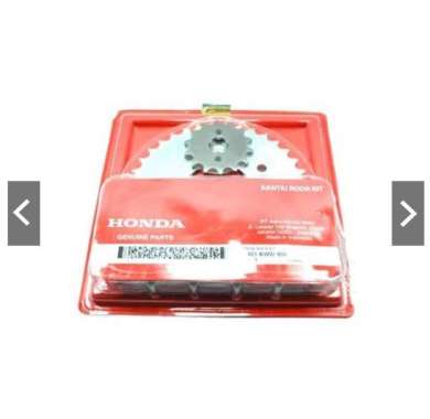 06401-KWW-900 Rantai Roda Gear Set Drive Chain Kit Motor Honda New Blade Revo 110 New