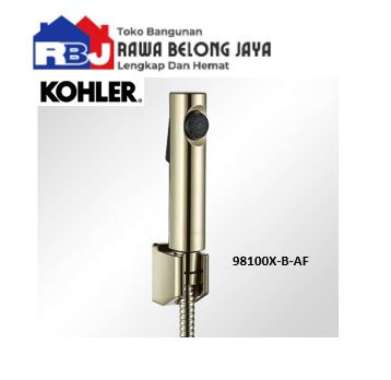 KOHLER Jet Shower Bidet Cuff / Kohler Cuff Hygiene Jet Shower+Hose 98100X-B-CP CHROME