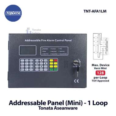 Fire Alarm Control Panel Full Addressable Mini Tonata / MCFA Addressable ASW