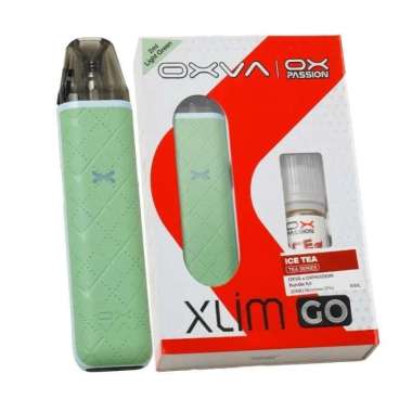 Bundle Oxva Xlim Reborn GO Bundling Liquid Vape OX Passion 15ml Pods Pod Luxe Brown