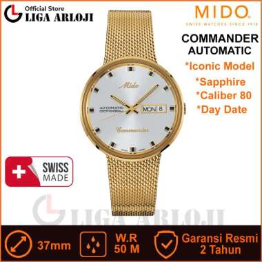 MIDO M8429.3.21.13 Commander 1959 Jam Tangan Pria Automatic Swiss Made Original M842932113