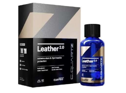 Carpro Cquartz Leather 2.0 50 ml Kit, Nano Coating Jok Kulit Mobil