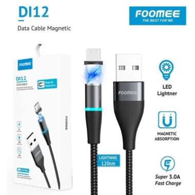 Kabel Data Foomee Magnet DI12 IPHONE