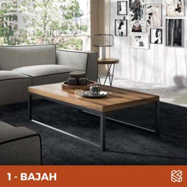 Meja Ruang Tamu // Meja Besi Kayu // Meja Minimalis Modern meja BAJAH