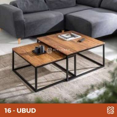 Meja Ruang Tamu // Meja Besi Kayu // Meja Minimalis Modern meja UBUD