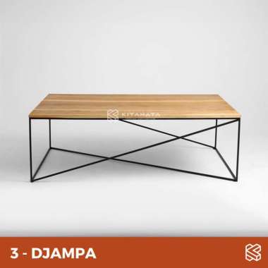 Meja Ruang Tamu // Meja Besi Kayu // Meja Minimalis Modern meja DJAMPA