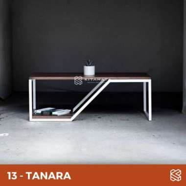 Meja Ruang Tamu // Meja Besi Kayu // Meja Minimalis Modern meja TANARA