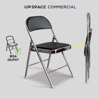 Kursi Lipat Pesta / Kursi Lipat Chrome Besi / Kursi Lipat Tamu