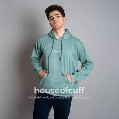 Houseofcuff jaket jumper sweater sage green L