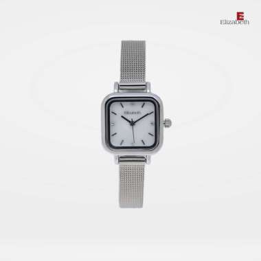 Jam Tangan Wanita - Elizabeth | Mesh Strap 2203-0674 Silver