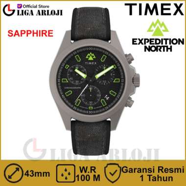 TIMEX TW2V96300 Jam Tangan Pria Analog Expedition North Chronograph Original