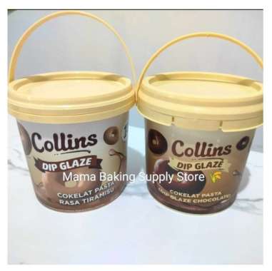 COLLINS Cokelat Dip Glaze Rasa Kopi TIRAMISU Collins Topping Sauce 1 kg