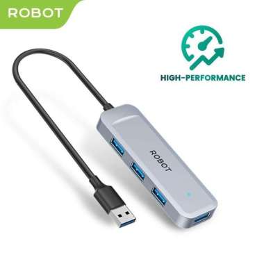 USB Hub Robot H340C (USB C) H340A (USB A) 4 Port USB 3.0 5Gbps H340C USB C