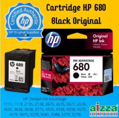 Tinta Cartridge HP 680 black Original