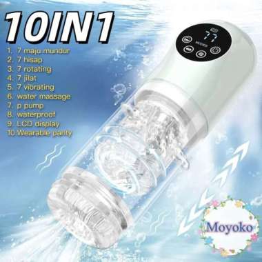 MULOUG MERK AUTOMATIC SNAIL CUP THRUSTING SUCKING VIBRATION ROTATING TONGUE LICKING WATER BATH UTK M