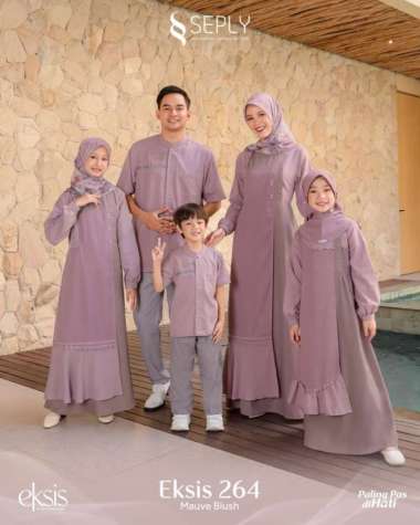 Sarimbit Seply Terbaru 2025 Eksis 264 Mauve Blush Meyra 368 Kaseo 235 Selia 171 Kliko 171 - GAMIS, X