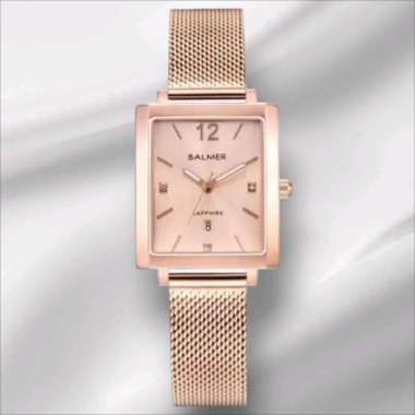 Balmer B-8165L sapphire rosegold jam tangan cewek original