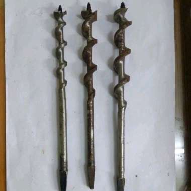 Mata bor kayu pendek auger wood bit drill 5/8" Fukung China