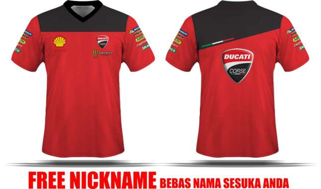 JERSEY KAOS BAJU RACING TEAM L