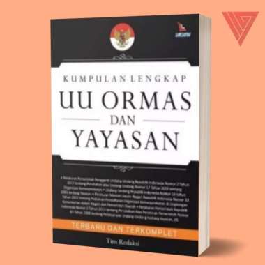 Buku Kumpulan Lengkap UU Ormas Dan Yayasan
