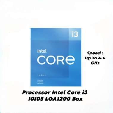 Processor Intel Core i3-10105 Box LGA1200 / Processor i5 Gen 10 Box 2.90GHz Cache 12MB Box LGA 1200