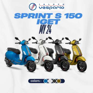 VESPA SPRINT S 150 i-get ABS Black Convinto Matt