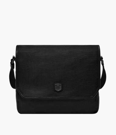 Fossil Hayes Courier Black Tas Pria MBG9628-001