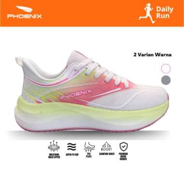 Phoenix Hosta Sepatu Running Wanita 39 White