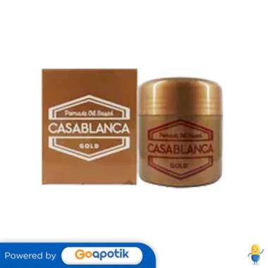 CASABLANCA POMADE GOLD 50 GRAM POT