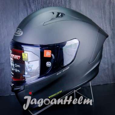 HELM NJS ZX-1R GT SOLID | BROOKLYN BLACK DOFF | NJS ZX1 R GT - ZX 1 R GT SINGLE VISOR M