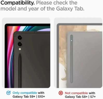 Case Samsung Galaxy Tab S10 / S9 / Plus Spigen Tough Armor Pro Stand S10 PLUS BLACK