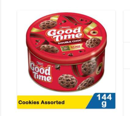 good time cookies assorted 144g