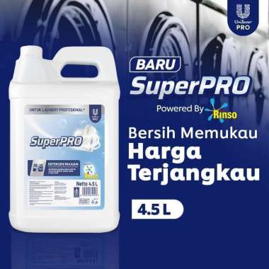 Rinso Superpro Deterjen Matic Cair Jerigen [4.5 L]