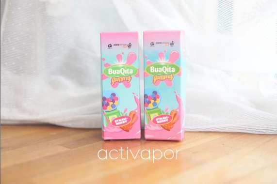 Buaqita Gummy Salt 30mg 30ml Buakita Bubblegum Ice Pods Pod Tutti Fruity Gummy