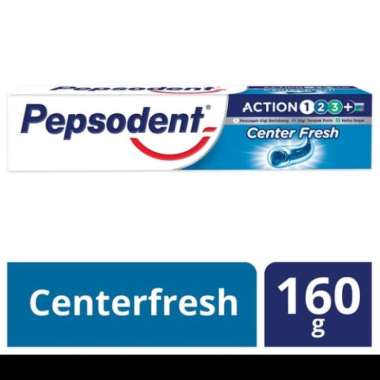 Pepsodent action 123 charcoal / center fresh pasta gigi 160 gram center fresh