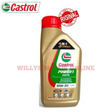 Oli Castrol Power Scooter 10W-30 0,8L / Oli castrol matic scooter power / oli matic