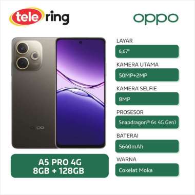 HP OPPO A5 PRO 4G 8/128GB COKLAT MOKA