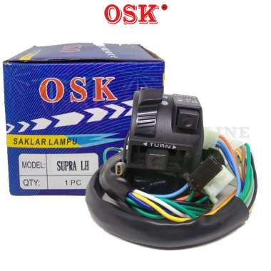 Saklar Kiri Supra x 100 lama OSK Saklar Holder Kiri Supra x 100 LH