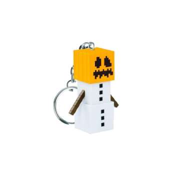 Mainan Minecraft Figural Keychains 1 pack Blister Snow Golem