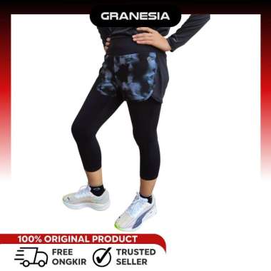 Celana Pendek Legging As 2in1 Short Capri Legging ASSCL002|Celana Olahraga Lari Wanita M