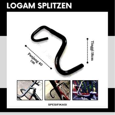 PROMO Dropbar Fixie Standar Roadbike Stang Sepeda Balap Oversize / Stang Balap Minion Bisa Cod