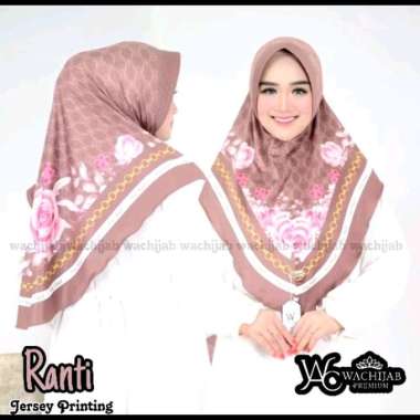 hijab instan printing motif ranti ped bunga termurah ped ranti abu
