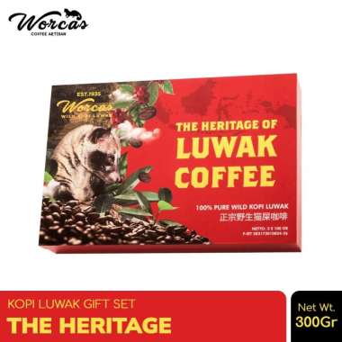 Promo Worcas Kopi Luwak Liar Bali King Luxury Package 200gr Diskon