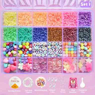 Beads Kit Manik Manik Gelang DIY Craft - SM013 SET 1